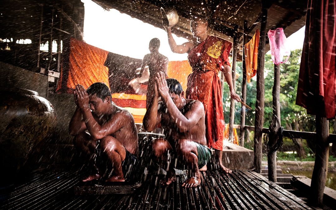 “The Water Blessing” | Behind the Scenes with Angkor Travel Photography