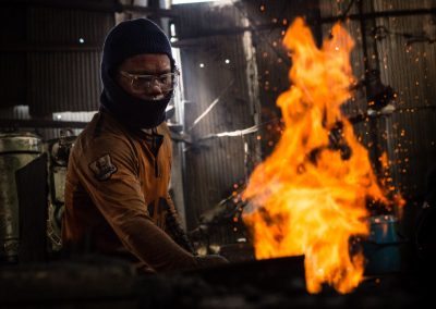 Blacksmith in Siem Reap