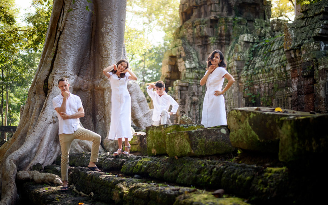 How to choose a Family Photographer in Angkor?