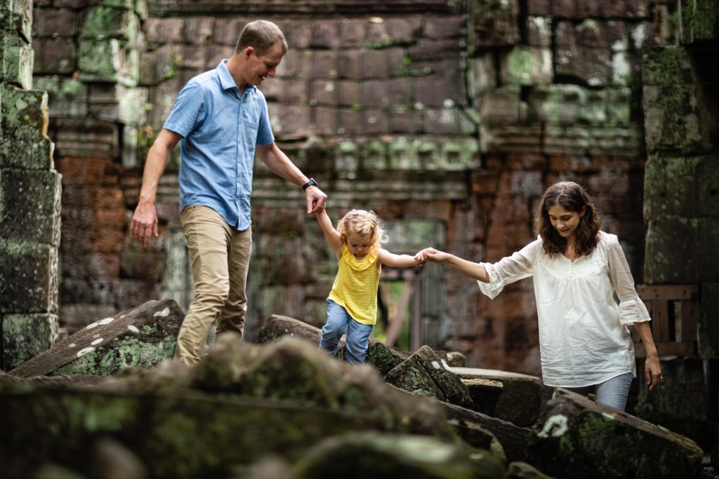 Family Photos in Angkor
