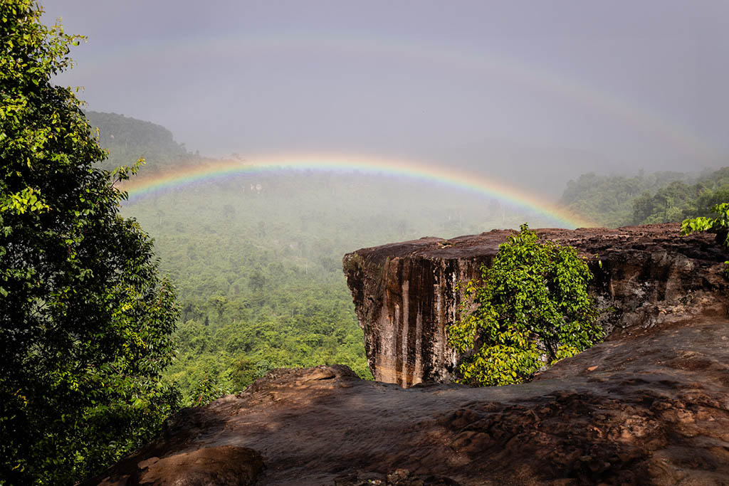 Rainbow in Cambodia
